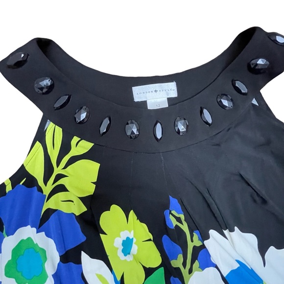 LONDON STYLE SHEATH DRESS | SZ 12 | NWT - Picture 2 of 8